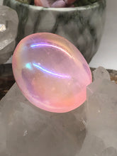 Load image into Gallery viewer, Pink Aura Coated Selenite Palm
