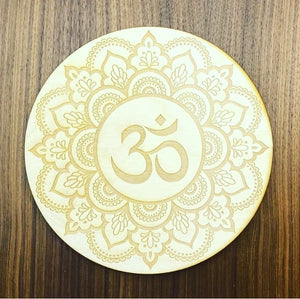 Om Mandala Crystal Grid