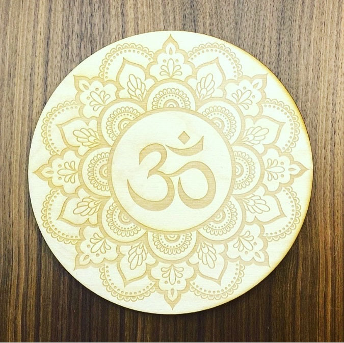 Om Mandala Crystal Grid