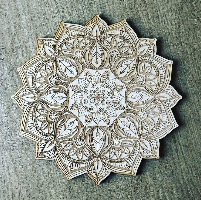 Mandala Crystal Grid