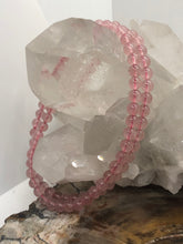 Load image into Gallery viewer, Strawberry Quartz Wrap Bracelet
