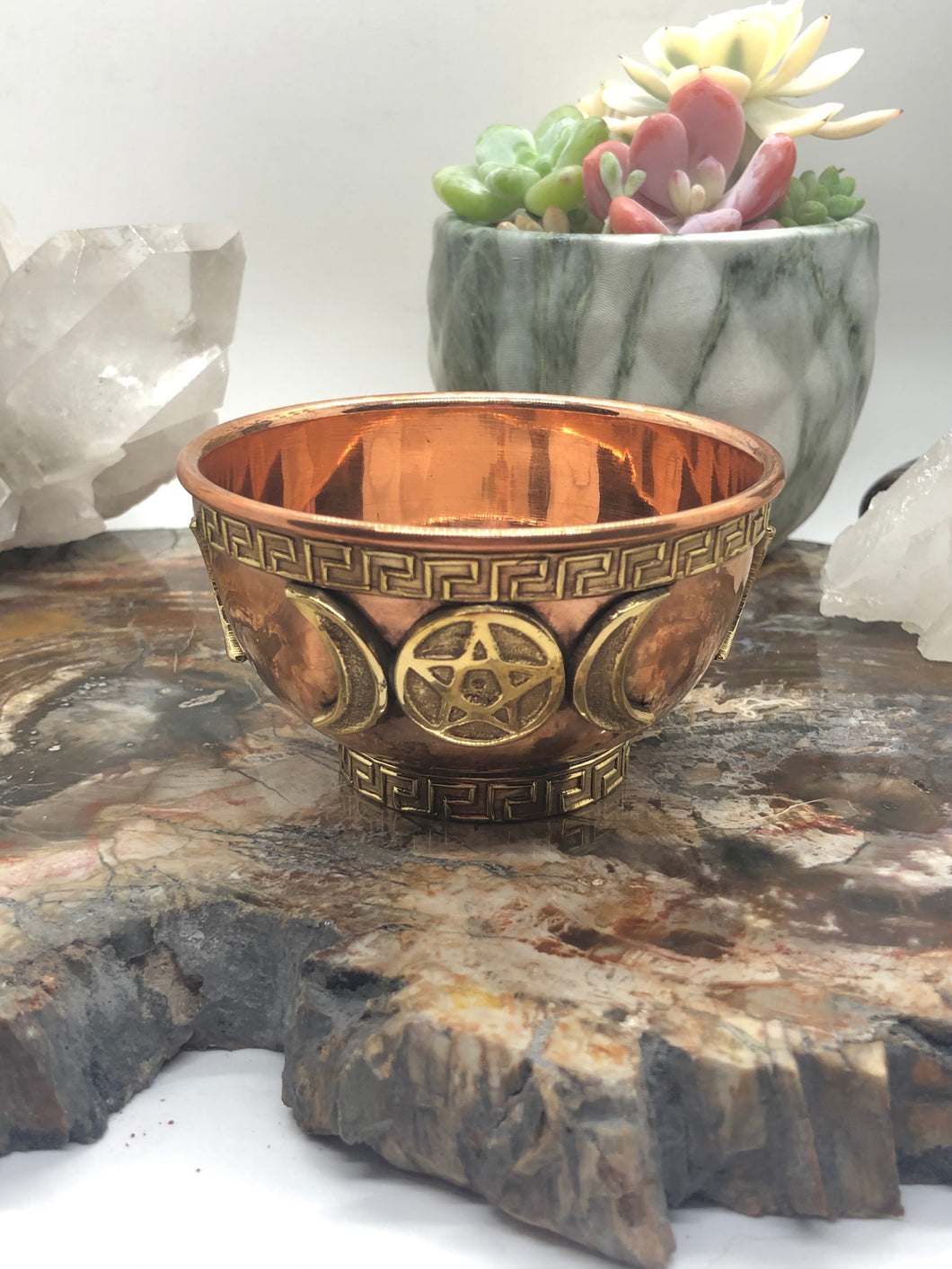 Copper Altar Bowl