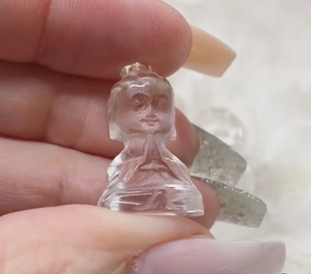 Clear Quartz Mini Guanyin