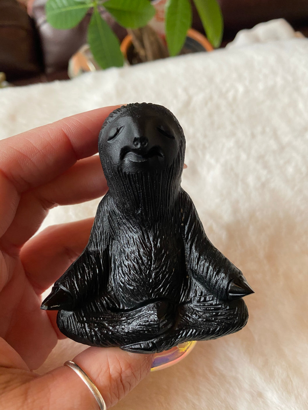 Zen Sloth Carving