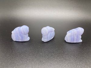 Blue Lace Agate Bunny